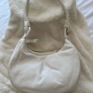 Soft Cream Hobo Bag
